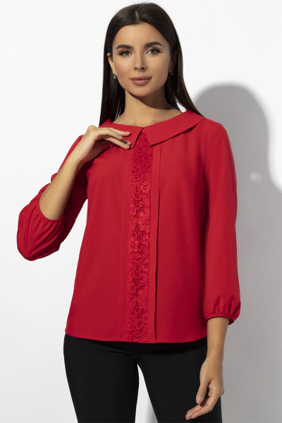 Блуза VIZAVI 628 красный - фото 2