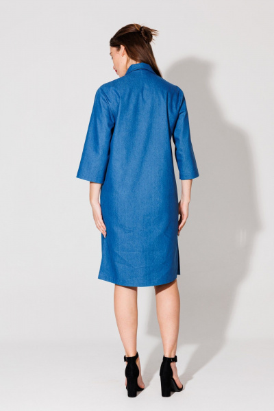 Платье NikVa 311.8 синий - фото 5