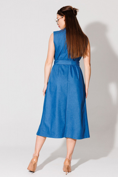 Платье NikVa 490.4 синий - фото 9