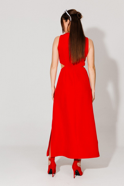 Платье NikVa 551-1 красный - фото 6