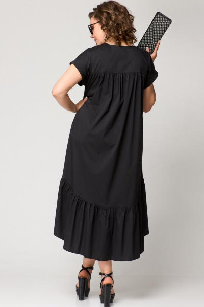 Платье EVA GRANT 7327Х черный - фото 7