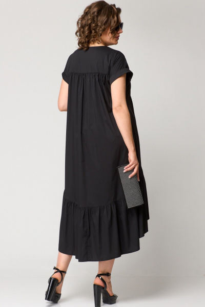 Платье EVA GRANT 7327Х черный - фото 6