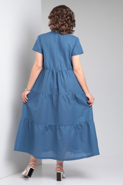 Платье Celentano lite 5028.1 синий - фото 12