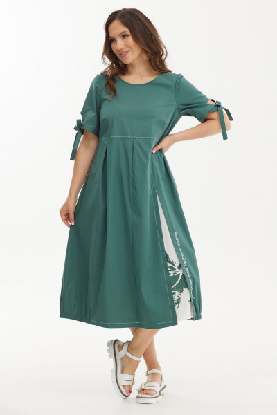 Платье Магия моды 2445 зеленый - фото 4