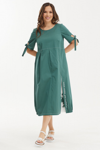 Платье Магия моды 2445 зеленый - фото 1