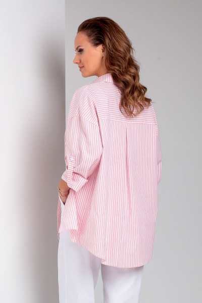 Рубашка Liona Style 897 розовый - фото 4