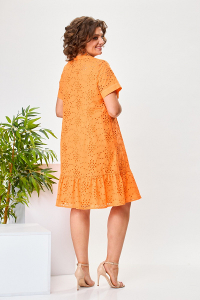 Платье Romanovich Style 1-2525 апельсиновый - фото 5