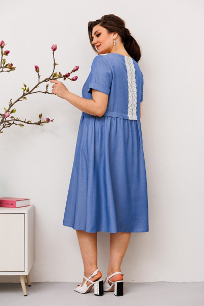 Платье Romanovich Style 1-2685 голубой - фото 9