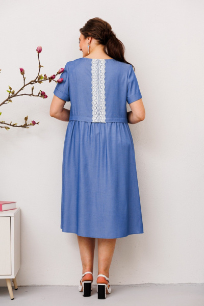 Платье Romanovich Style 1-2685 голубой - фото 8