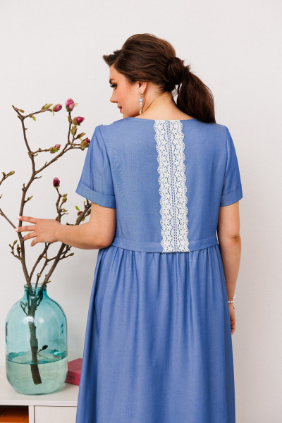 Платье Romanovich Style 1-2685 голубой - фото 6