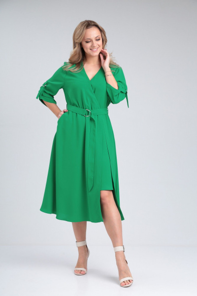 Платье AMORI 9795 зелёный - фото 1