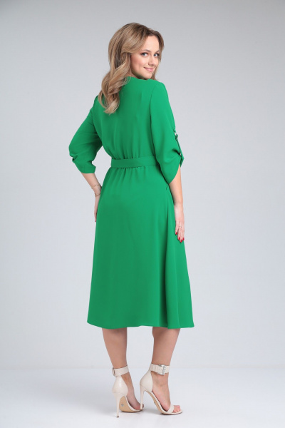 Платье AMORI 9795 зелёный - фото 4