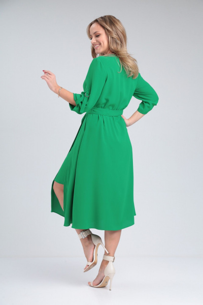 Платье AMORI 9795 зелёный - фото 2