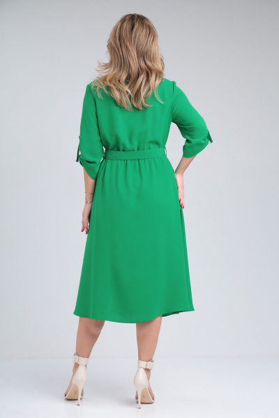 Платье AMORI 9795 зелёный - фото 3