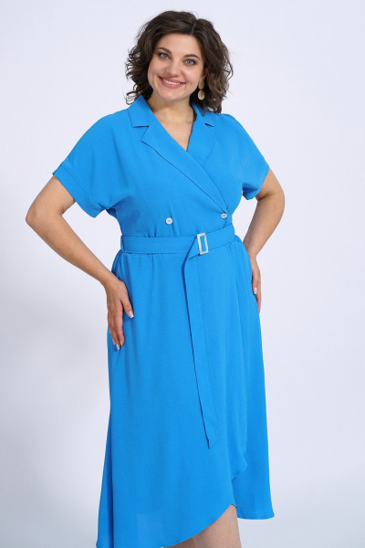 Платье Пинск-Стиль 150 голубой - фото 10