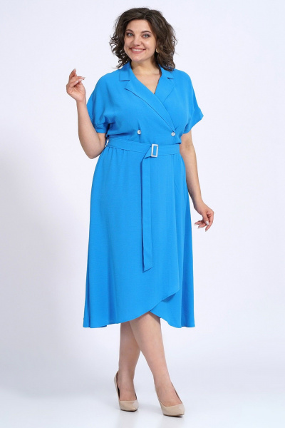 Платье Пинск-Стиль 150 голубой - фото 4