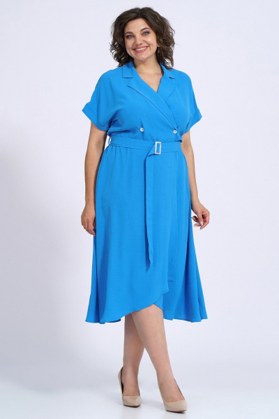 Платье Пинск-Стиль 150 голубой - фото 3