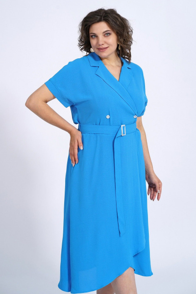 Платье Пинск-Стиль 150 голубой - фото 2