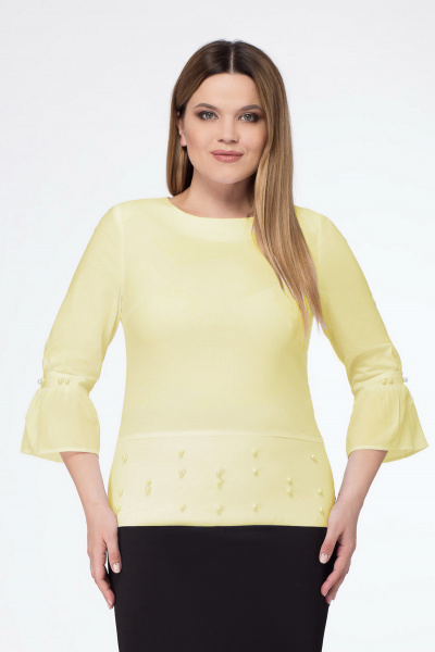 Блуза DaLi 5325 желтый - фото 1