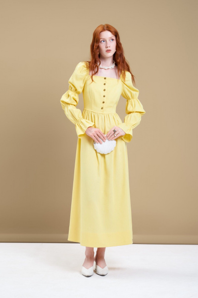Платье Remarque 1027 желтый - фото 1