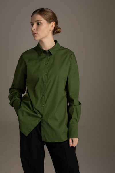 Рубашка Remarque 4002 зеленый - фото 4