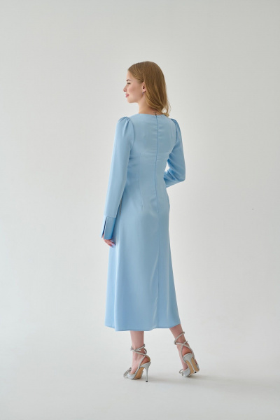 Платье Мастер Мод 838ас голубой - фото 3