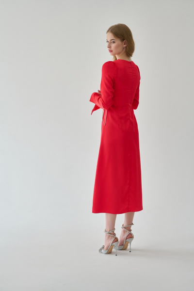 Платье Мастер Мод 838ас красный - фото 3