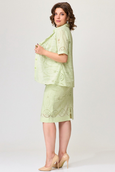Блуза, топ, юбка Fita 1701 оливковый - фото 6