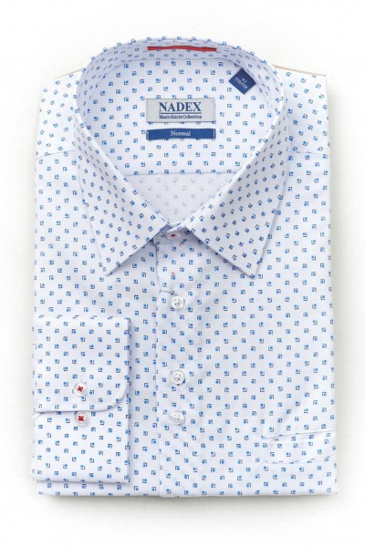 Рубашка Nadex 292025И_170 бело-голубой - фото 1