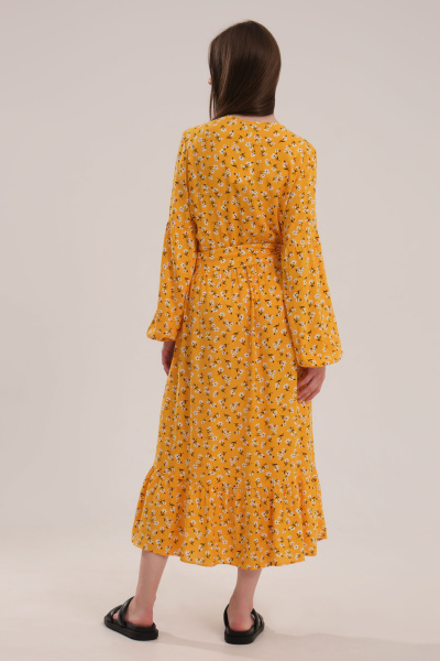 Платье Панда 142780w желтый - фото 2