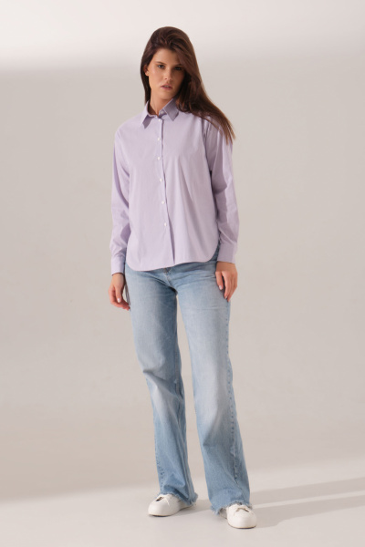 Блуза Панда 159743w фиолетовый - фото 1