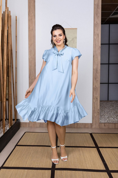 Платье ASV 2714 голубой - фото 3