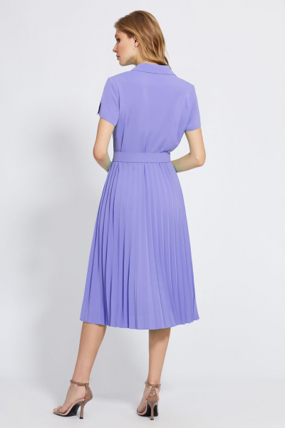 Платье, пояс Bazalini 4905 фиолетовый - фото 3