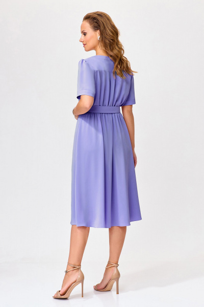 Платье, пояс Bazalini 4953 фиолетовый - фото 2