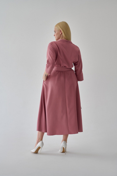 Платье Мастер Мод 672б тёмно-розовый - фото 2