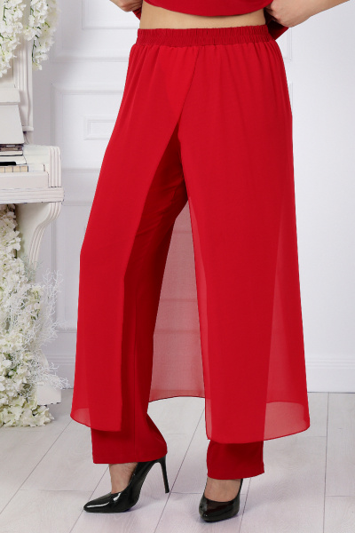 Блуза, брюки Ninele 7450 красный - фото 8
