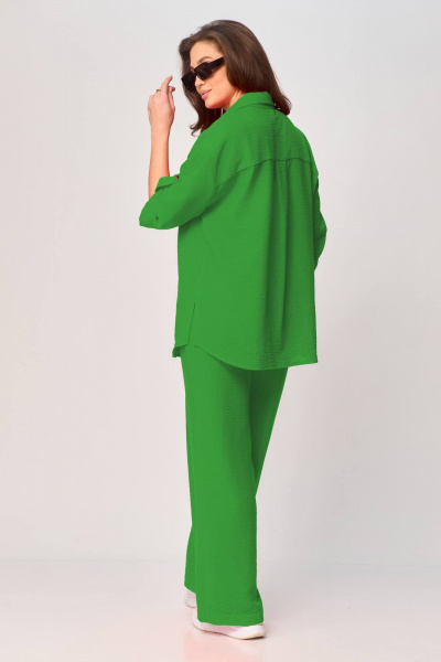 Блуза, брюки Karina deLux M-1230 зеленый - фото 3