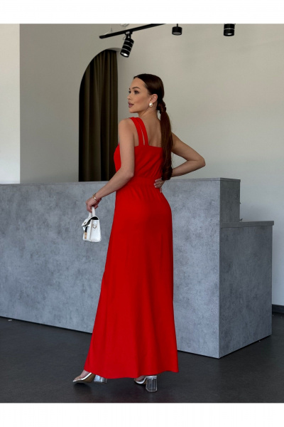 Платье Dilana VIP 2034 красный - фото 6