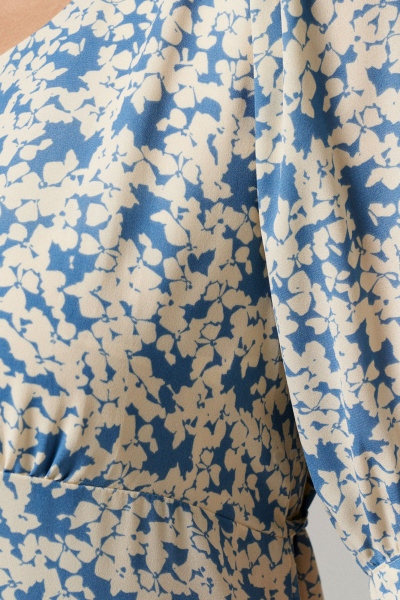 Платье Панда 180080w голубой - фото 4