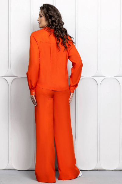 Блуза, брюки Gold Style 2626 оранжевый - фото 2