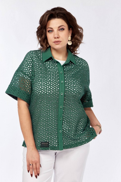 Блуза INVITE 1062 зеленый - фото 1