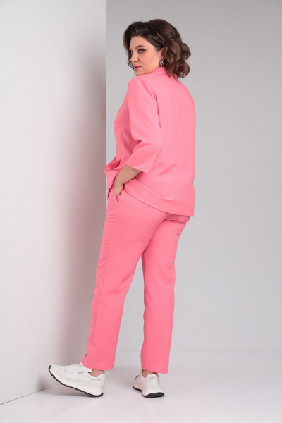 Блуза, брюки, жакет Vilena 958 розовый - фото 8