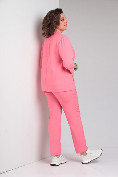 Блуза, брюки, жакет Vilena 958 розовый - фото 2
