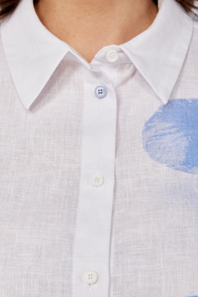 Брюки, рубашка Диомант 1989 голубой - фото 5