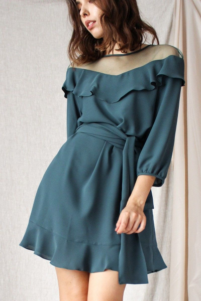 Платье Prestige 1685/170 зеленый - фото 1