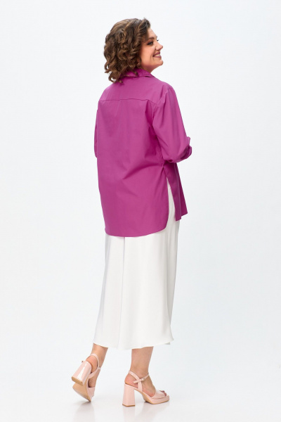 Рубашка Avenue Fashion 0301-6 розовый - фото 3