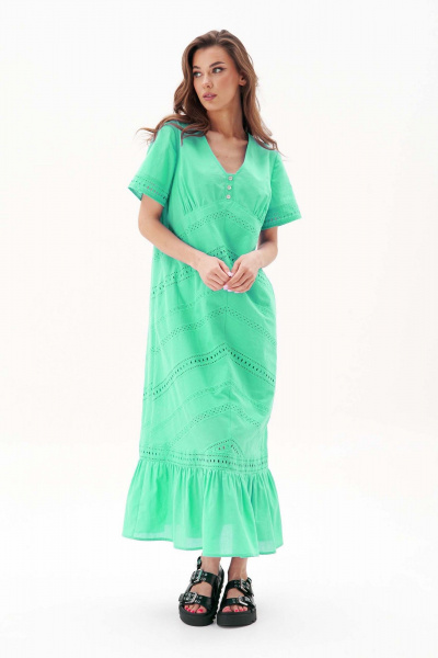 Платье Fantazia Mod 4837 зеленый - фото 1