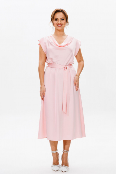 Платье Mubliz 184 розовый - фото 3