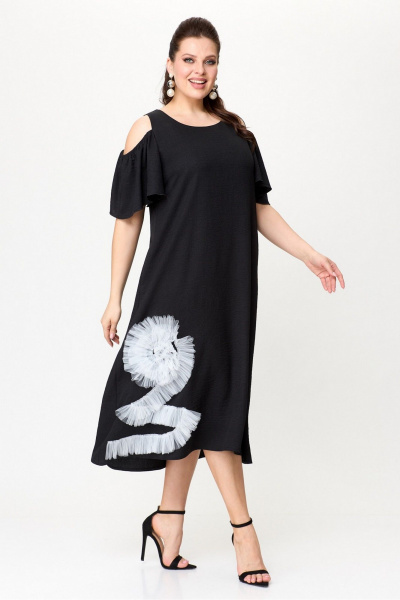 Платье Koketka i K 1141-3 черный - фото 3