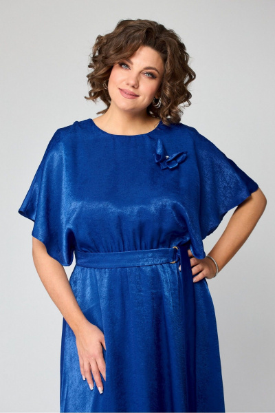 Платье Koketka i K 1153-1 синий - фото 8